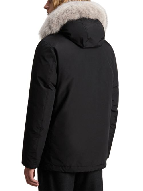 ARCTIC DETACHABLE FUR ANORAK WOOLRICH | CFWOOU0484MBUT0001BLK